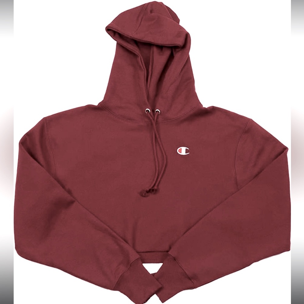 Champion cropped hoodie